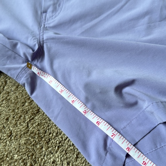 Travis Mathew Open to Close Tech Chino Shorts Imperial Purple - Picture 8 of 8